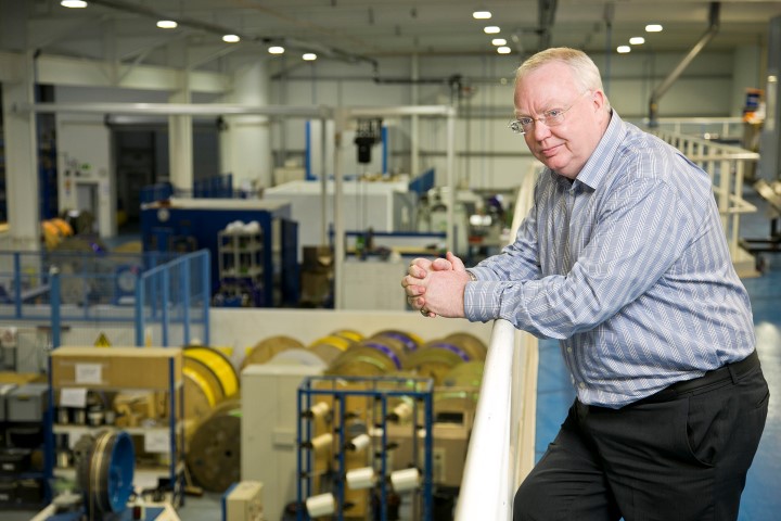 Hydro Group featured for fast growing international sales on Sunday Times League Table Doug Whyte, managing director at Hydro Group