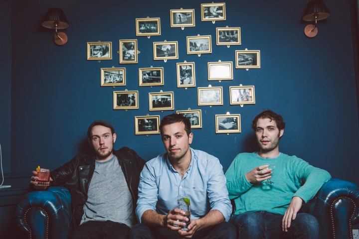 Startup Grind Aberdeen: Josh Rennie of Porter’s Gin Left to right Alex Lawrence, Ben Iravani and Josh Rennie