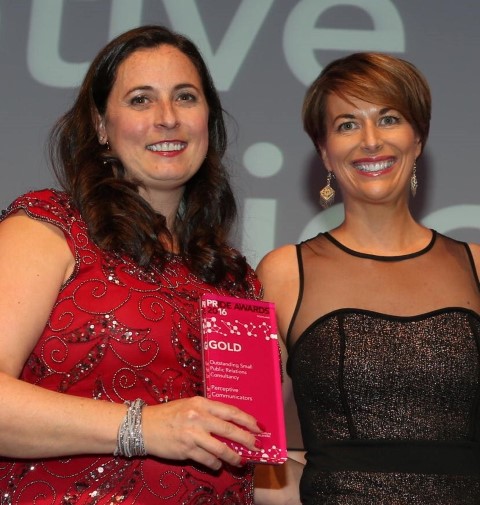 perceptive-cipr-award-win-2016-small From left - Julie McLauchlan and Lesley Ferguson