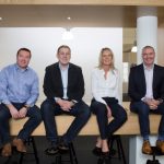Incremental launches with acquisition of North East IT business Left to right - Stuart Kerr (Incremental), Neil Logan (Incremental), Julie Glenny (Maven) and Craig Donnelly (Incremental) - photo by Mark Gibson