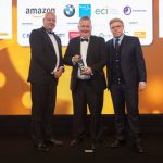 Glasgow company wins Amazon Growing Business Award Dr Graeme Malcolm OBE, CEO and Founder of M Squared receiving his award