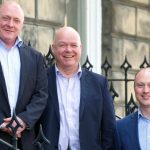 Quest caps 2017 with over £100m worth of deals Left to right are Marcus Noble, Scott Carnegie and Stuart Mitchell of Quest Corporate