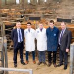 Top student award for ANM Group auctioneer (L-R) Grant Rogerson, Scott Chapman, Rory Livesey, Andrew Lyon, John Gregor