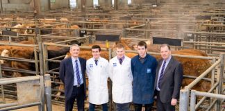 (L-R) Grant Rogerson, Scott Chapman, Rory Livesey, Andrew Lyon, John Gregor