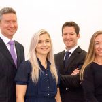 Top doctors launch Scotland’s first Joint Solutions clinic From left - Tim White, Carrie McCrae, Sam Molyneux and Louise Imrie