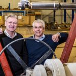 BGF makes £10m investment in Aberdeen’s Frontrow Chairman Graeme Coutts (left) with BGF investor Mike Sibson