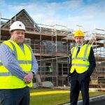 Large scale expansion plans for Kirkwood Homes Caption: L-R Colin Crombie, Managing Director and Graham Fiddes BOS Relationship Manager in front of a Kirkwood Homes site. Image cred: Rory Raitt.