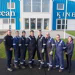 Shetland engineering company plans £1.1m expansion John Henderson, MD of Ocean Kinetics Limited (left) and Katrina Wiseman HIE (right) seen here with staff at Ocean Kinetics, Lerwick Picture Credit Ben Mullay /HIE