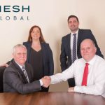 Merger creates £7m turnover turnkey operation From left - Mike Smith, Nicola Wilson, Scott Harper and Barry Canfield