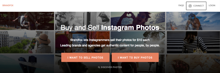 The BrandFox homepage