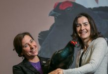 Famous Grouse and RSPB toast £600,000 success L-R Alison Connelly, Head of Funding Development at RSPB and Suzy Smith, Marketing Director for The Famous Grouse