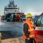 Peterson awarded contract to support Ithaca’s Harrier field development Peterson employee at Abedeen Harbour