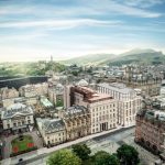 Property group secures £21m funding for Edinburgh development Aerial view of the proposed Mint Building