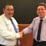 Jimmy Buchan takes on new role with Scottish Seafood Association From left - Jimmy Buchan and Michael Bates
