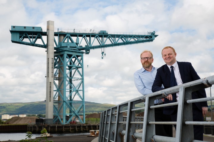 Geoff Gunther and Paul Richards (right) , the co-founders of Together Energy.