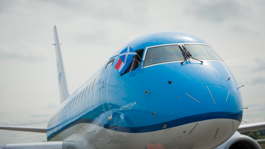 KLM at Inverness Airport